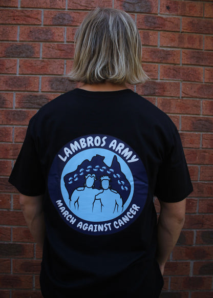 Blue Lambros Army Tee